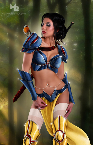 Illustration for article titled "Warrior" Disney Princesses